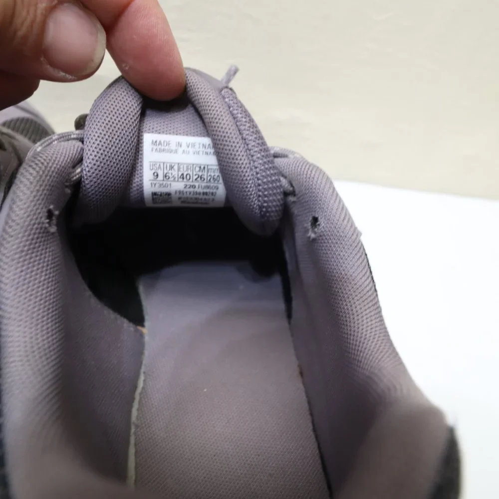 Reebok Trail Shoes Womens 9 Fuel Foam Gray Pink Charcoal White Athletic - Picture 2 of 14